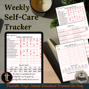 Weekly Self Care Undated Tracker