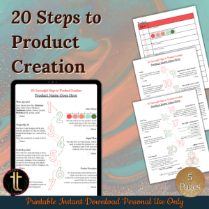 20 Steps to Product Creation