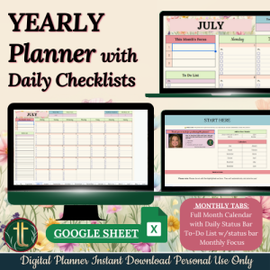 Bye24-Hello25 Yearly Planner Tracker